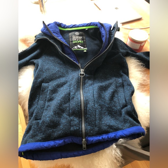Mint SuperDry Storm hooded jacket in men’s SZ Medium!!! - Picture 1 of 16